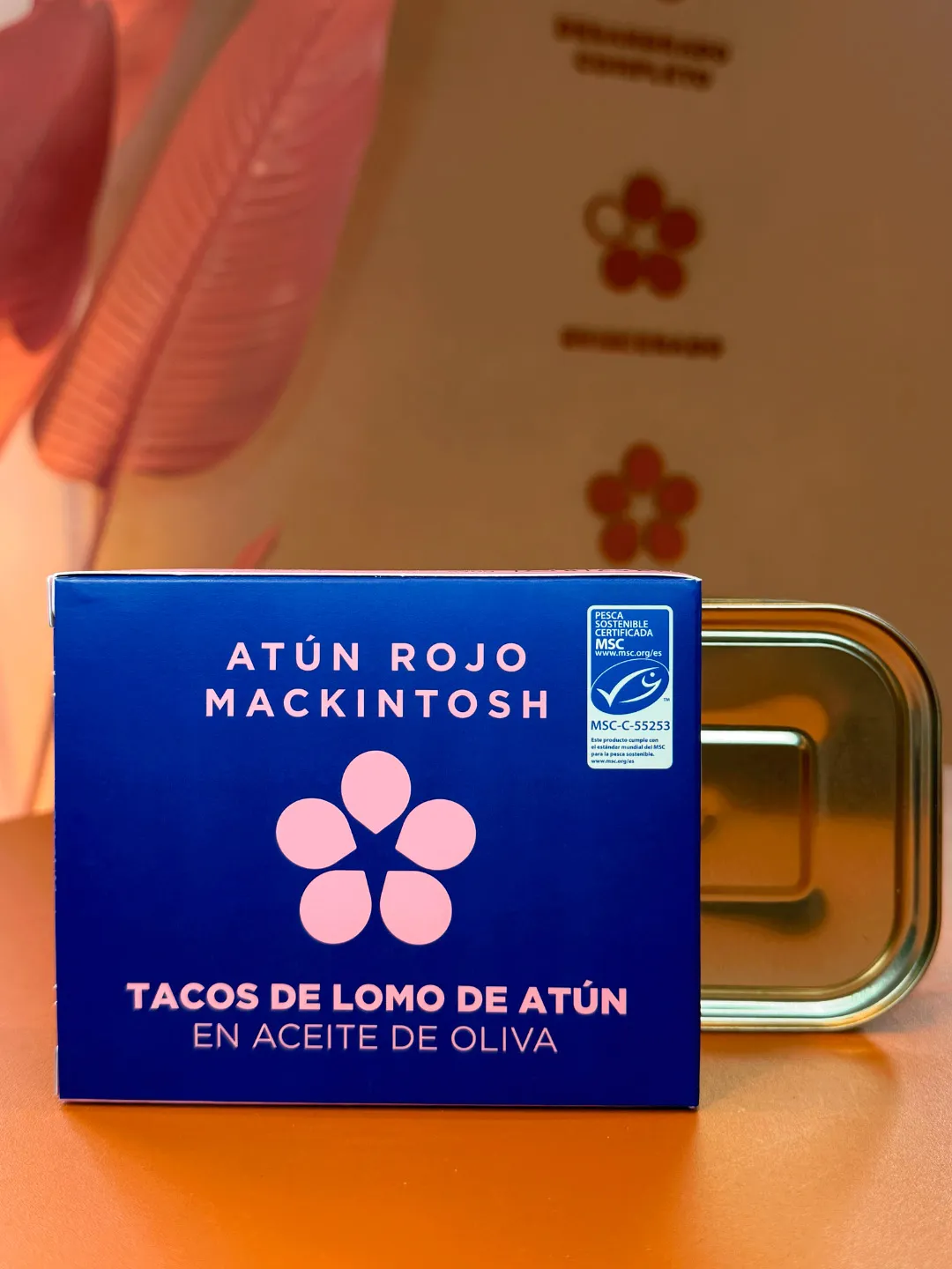 Conserva de tacos de lomo de atún rojo salvaje en aceite de oliva 350g