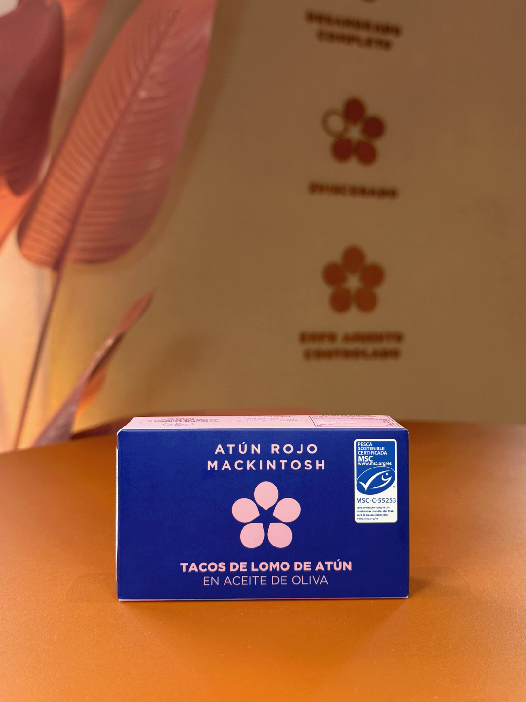 Conserva de tacos de lomo de atún rojo salvaje en aceite de oliva 120g