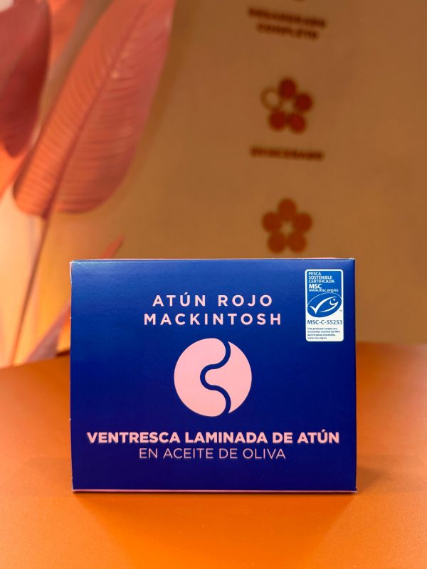 Conserva de ventresca laminada de atún rojo salvaje en aceite de oliva 350g