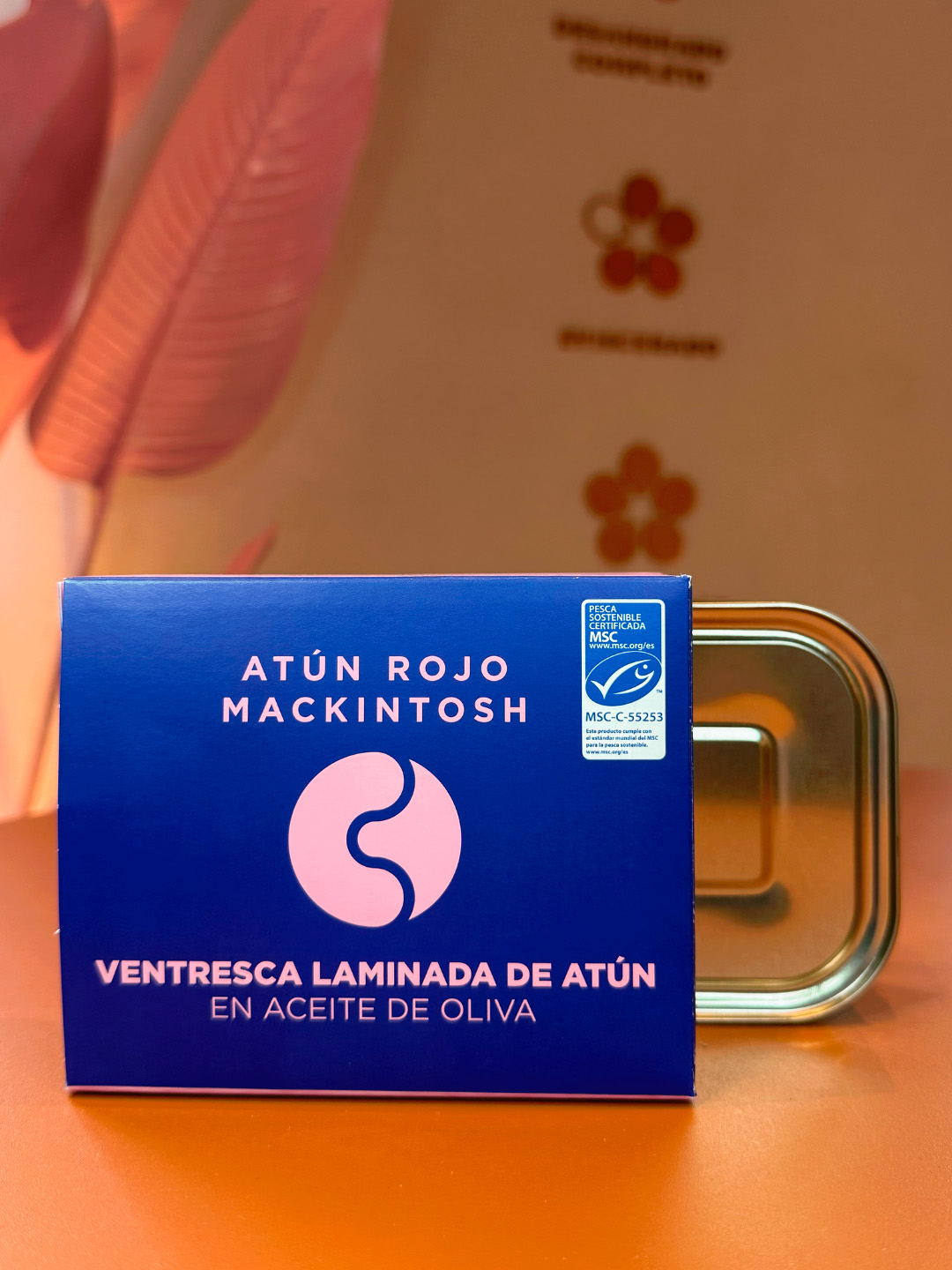 Conserva de ventresca laminada de atún rojo salvaje en aceite de oliva 350g